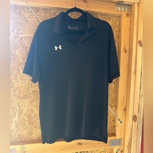 Under Armour Men's Polo Shirt in Black